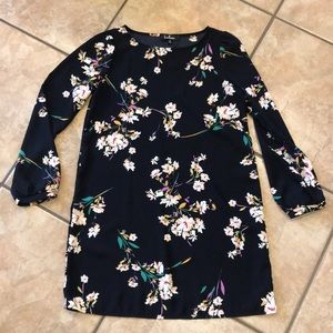 LuLus Floral Shift Dress